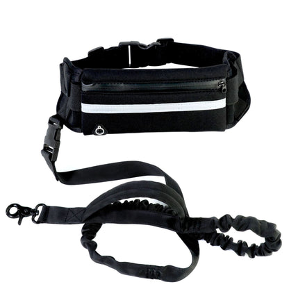 Hands-Free Shock-Absorbing Dog Leash Belt