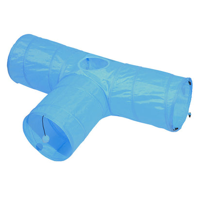 Foldable Cat Tunnel & Climbing Play Toy
