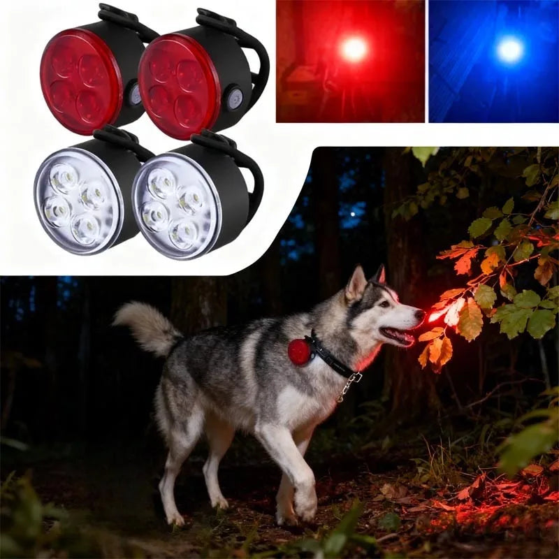 Rechargeable LED Safety Collar Light