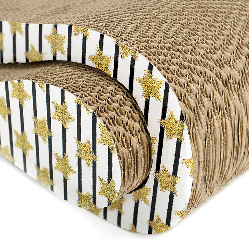 Crumb-Free Multifunctional Cat Scratcher