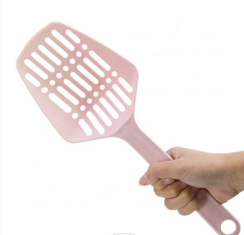 Suits Different Sized Cats Litter Solid Handle Plastic Pet Cat Litter Shovel Scoop