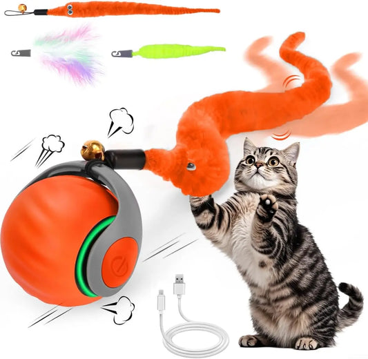 Rechargeable Speedy Tail Cat Toy