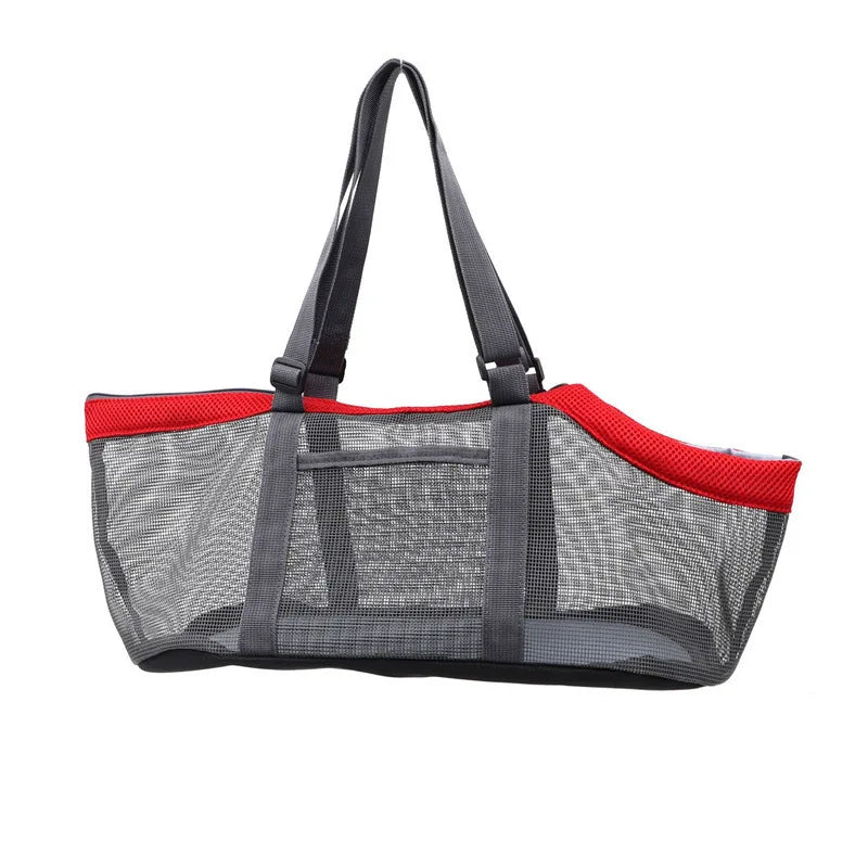 Foldable Mesh Pet Carrier for Small Dogs & Cats