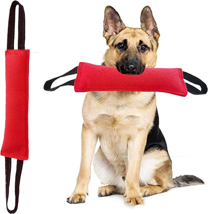 Jute Dog Training Tug Pillow Toy