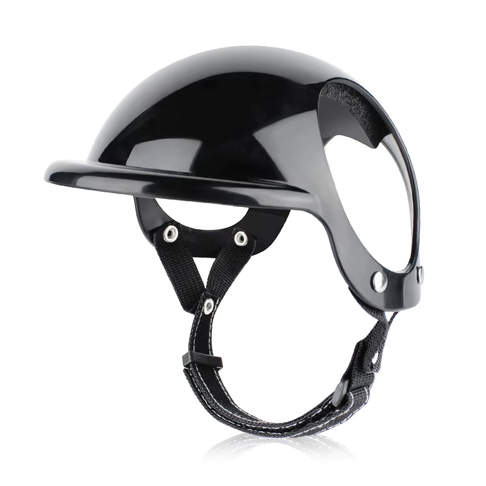 Hiking Cycling French Bulldog Pet Locomotive Helmet Handsome Dog Accessories for Small Medium Dogs Puppy Mascotas Hat Headgear