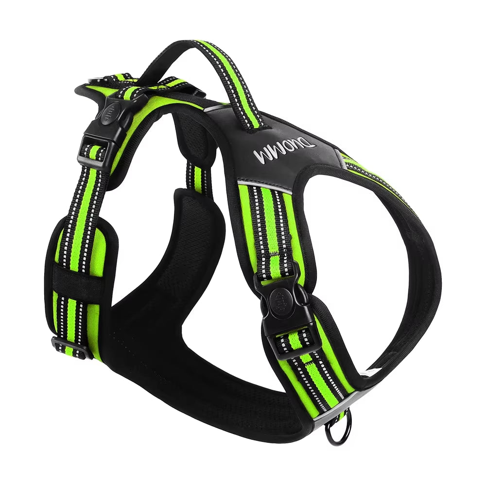 Portable Big Dog Harness Vest Durable Sturdy Pet Harnesses for Medium Large Dogs Pitbull Shepherd Labrador Mascotas Accessories