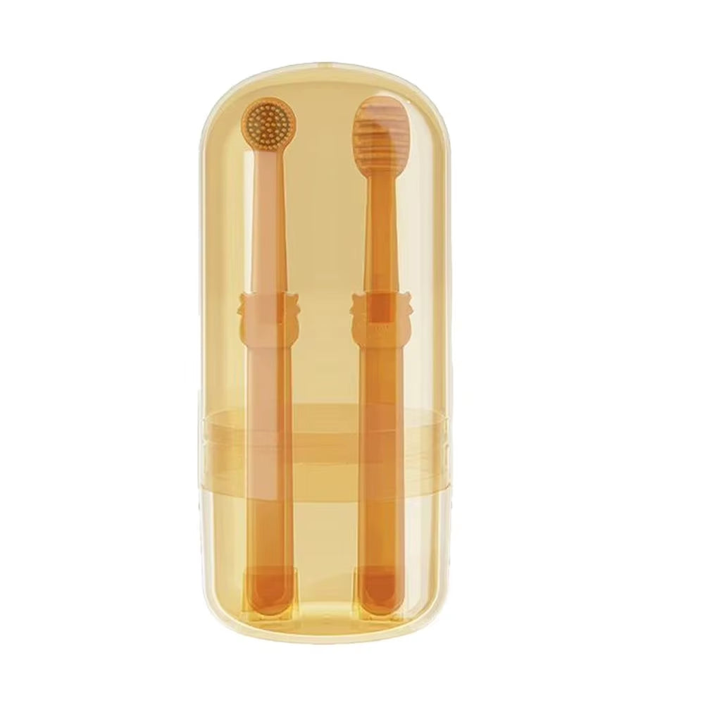 Double-Ended 360° Silicone Pet Toothbrush